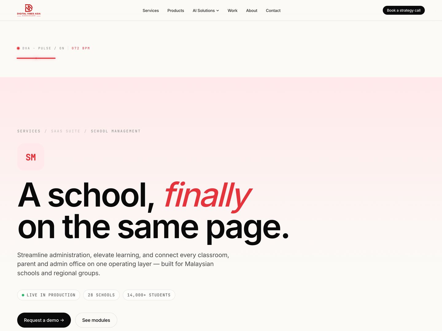 School management platform